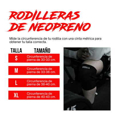 RODILLERAS DE COMPRESION GORILLA PUMP