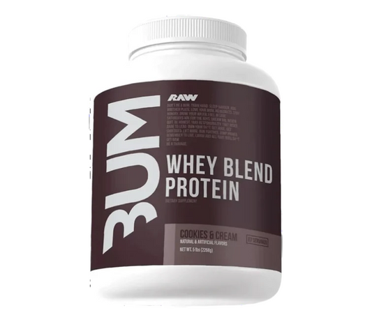 Raw CBUM Whey Blend Protein 5lbs