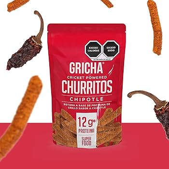 Gricha Cricket Powered Churritos