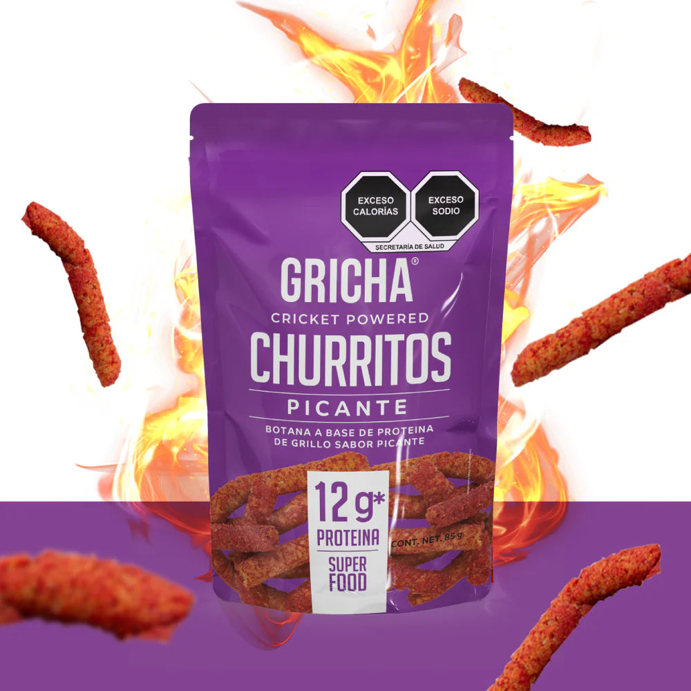 Gricha Cricket Powered Churritos