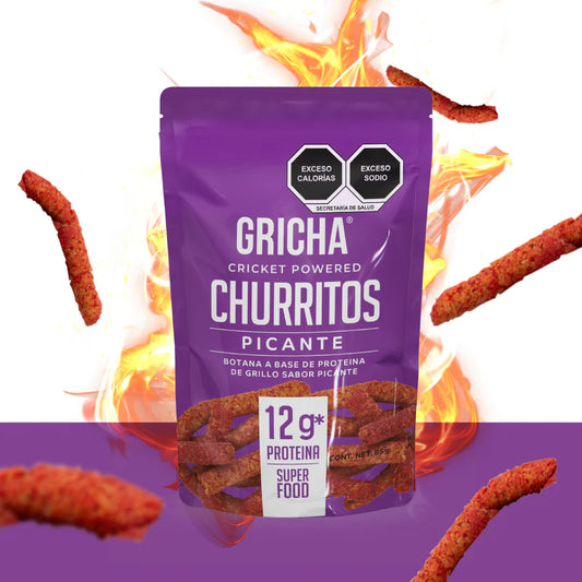 Gricha Cricket Powered Churritos