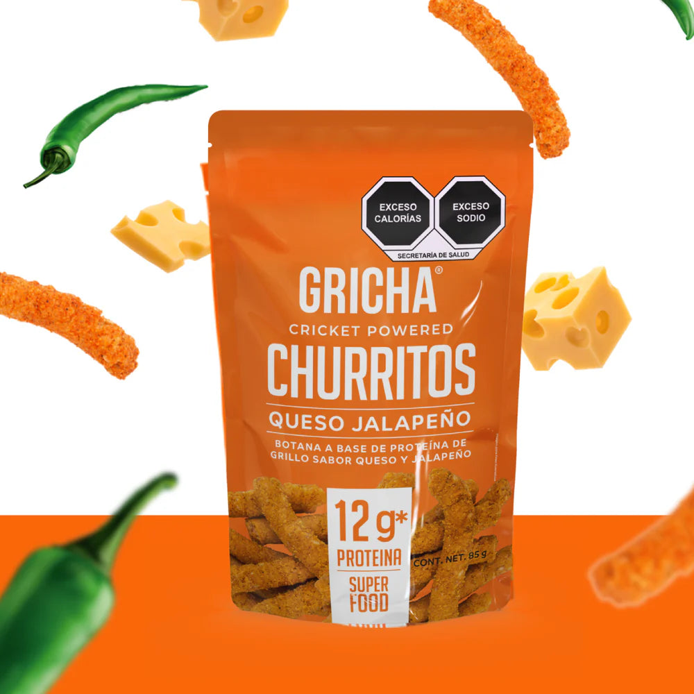 Gricha Cricket Powered Churritos