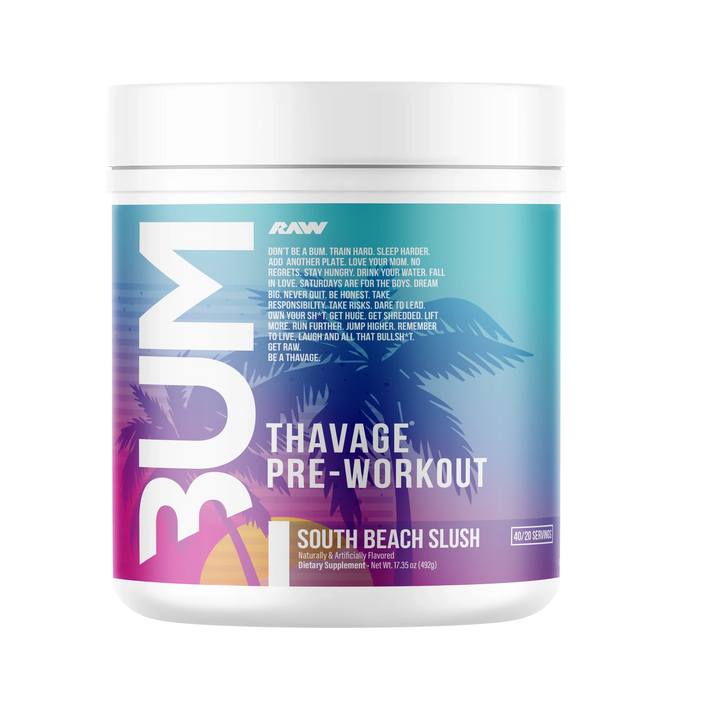 CBUM Thavage Pre-Workout